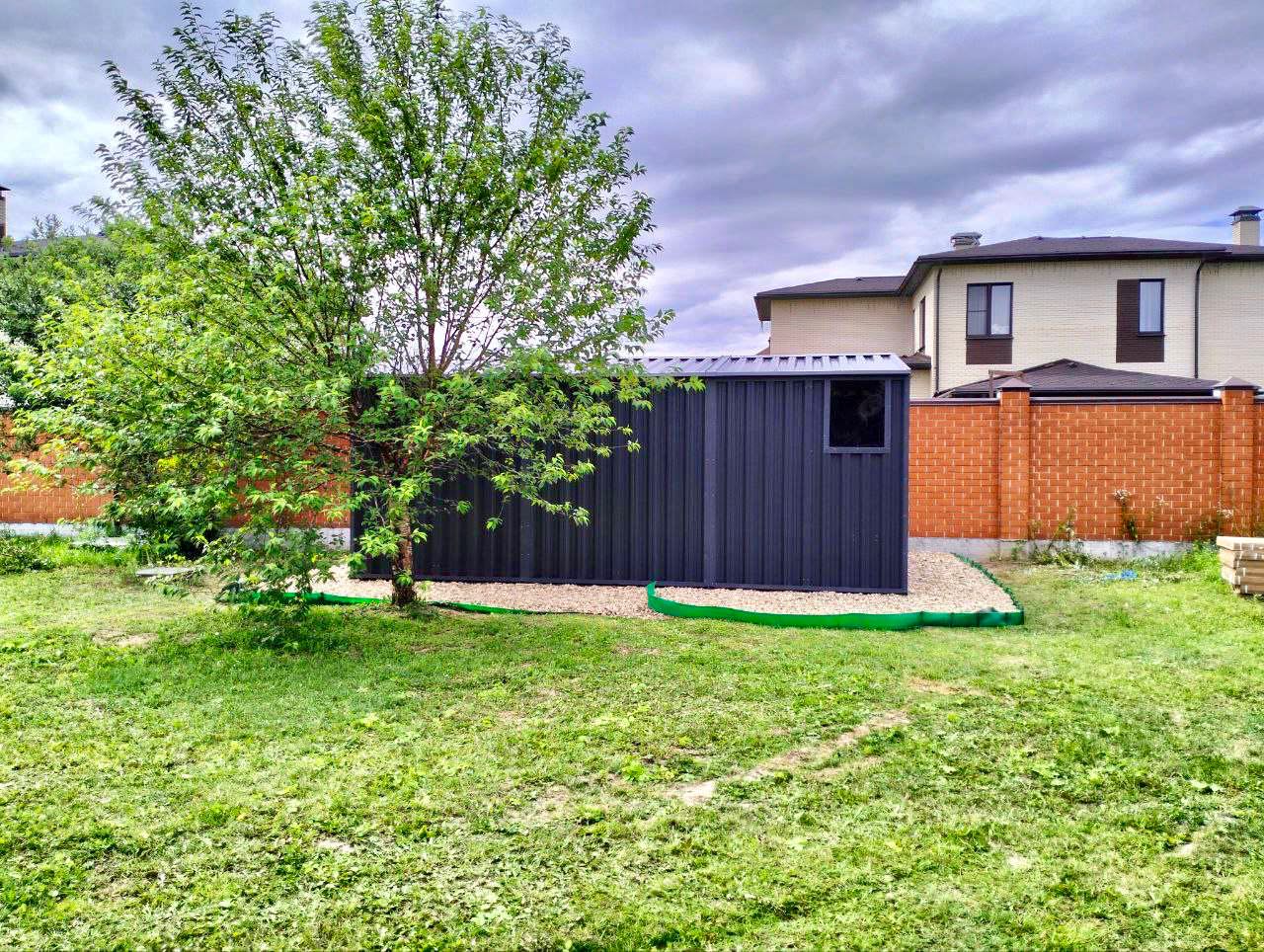 гараж для прицепа