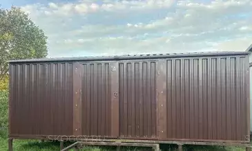 Хранение техники с комфортом: реализация проекта хозблока 6 × 3 м для нашего заказчика