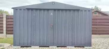 Графитовая симфония: идеальный дом для техники и порядка в деревню Мыслятино